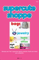 hello sanrio: supercute shoppe poster