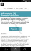 TSC Diagnostic Criteria capture d'écran 1
