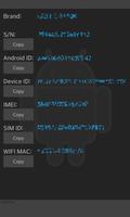 Quick ID, IMEI, SERIAL and MAC Cartaz