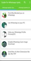 Guide For Whatsapp Updates & Tips Plakat