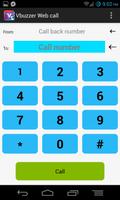 Vbuzzer web call capture d'écran 2