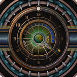 Tech Clock live wallpaper