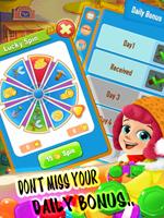 Candy POP Juice Jam - Match 3 puzzle Game FREE captura de pantalla 2