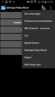 برنامه‌نما Wifi Scanner عکس از صفحه