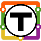 Boston Subway Map 아이콘