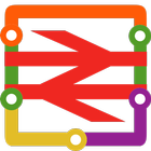 London Rail Map icône