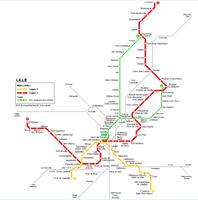 Lille Tram Map 截圖 1
