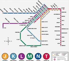 San Francisco Metro Map capture d'écran 1