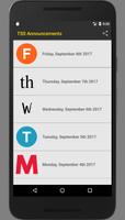 TSS Announcements captura de pantalla 2