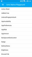 Ionic Native Playground Cartaz
