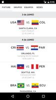 Fixture Copa America 2016 Affiche
