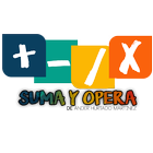 Sum and operate icon