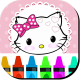 Kitty Kleurboek voor Katten-icoon