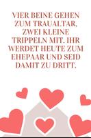 Hochzeitssprüche poster