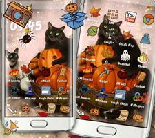 Motyw Kitty Pumpkin plakat