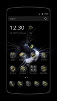 Black Kitty Golden Icons โปสเตอร์