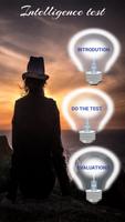 Intelligence test - IQ test poster