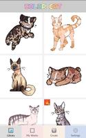 Cat Pixel Art - Cat Color By Number screenshot 3