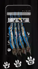 download Cat Paw Scratch Theme APK