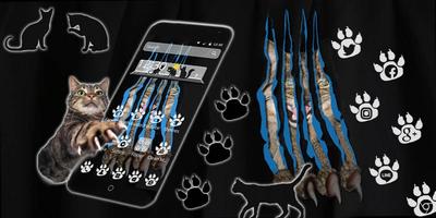 Cat Paw Scratch Theme syot layar 3