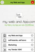 my Web and App Affiche