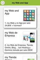 2 Schermata my Web and App