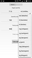 Sugar calculator imagem de tela 1
