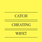 Catch cheating wife icon