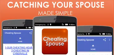 cheating spouse catching