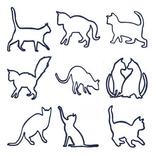 猫のしっぽウィジェット