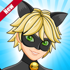 🐱Miraculous Cat Noir-ladybug ikona