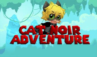 Adventure Cat Noir Ninja world Poster