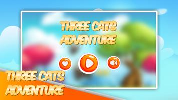 Three Cats Adventure-poster