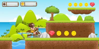 Angry caveman motocross story screenshot 3