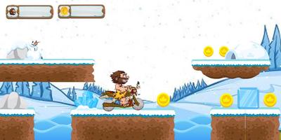 Angry caveman motocross story screenshot 2