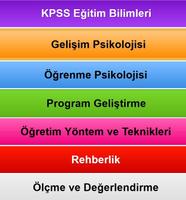KPSS Eğitim Bilimleri poster