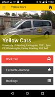 Yellow Cars Reading plakat