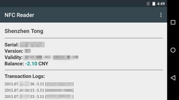 NFC Reader تصوير الشاشة 2