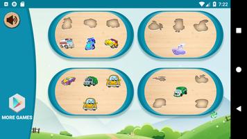 Baby puzzle game - Vehicles poster