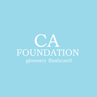 CA Foundation Glossary Flashcards simgesi