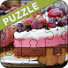 Cake puzzles icon