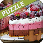 Puzzles de gateau icône