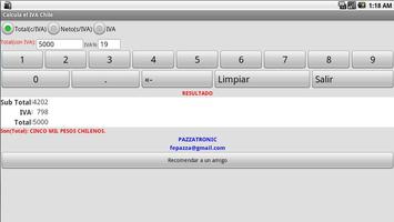 Calcula el IVA Chile screenshot 3