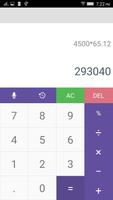 Voice Calculator : Speaking Scientific Calculator اسکرین شاٹ 2