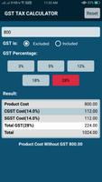 GST Tax Calculator imagem de tela 2