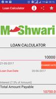 Mshwali Loan Calculator capture d'écran 1