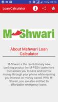 Mshwali Loan Calculator capture d'écran 2