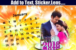 2 Schermata Calendar Photo Editor