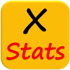 X Stats-Statistics calculator أيقونة