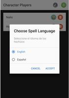 D&D Spell Cards - Free تصوير الشاشة 1